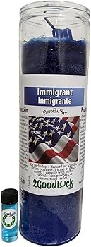 Veladora Palma de Coco casos de inmigracion