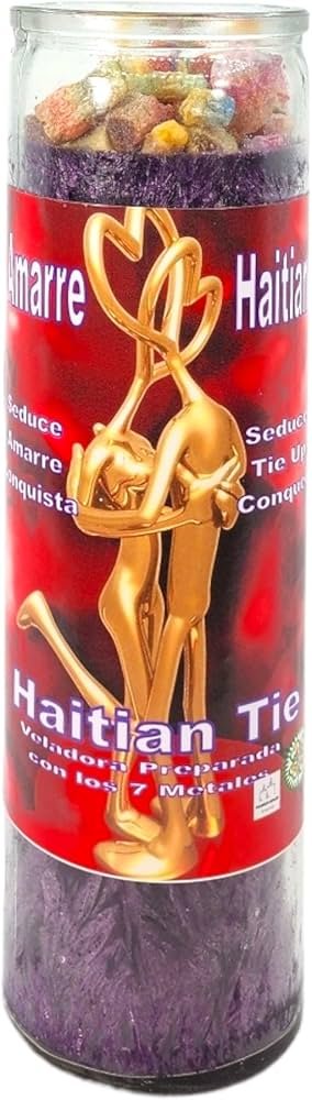Veladora de Gel amarra haitiano